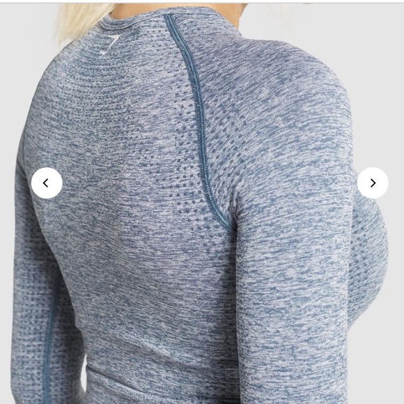 Gymshark NWT Vital Seamless Crop Top - Picture 5 of 11